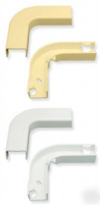  icc flat elbow 90Â° and base 1 1/4 in. 10 pk ivory