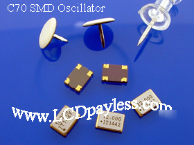 32.000 mhz C70 5X7 smd rohs clock oscillator 1000PCS 