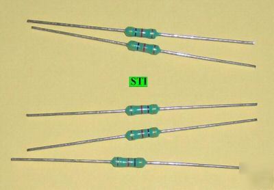 4.7K ohm 1/2 w .5W resistors 5% - lot of 25 - bonus 