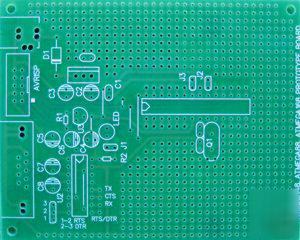 Atmel avr prototype board ATMEGA8 ATMEGA88