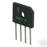 GBU8B 100V 8AMP bridge - 8 a 8AMP diode sil package