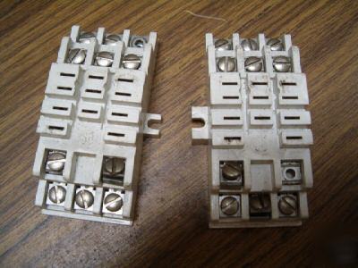 Lot of 2 curtis terminal blocks cheap 