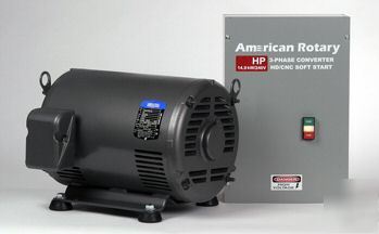 New 30HP softstart cnc/hd rotary phase converter