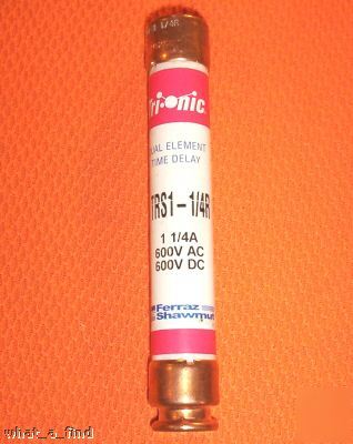 New gould shawmut trs-1-1/4-r tri-onic fuse TRS11/4R 