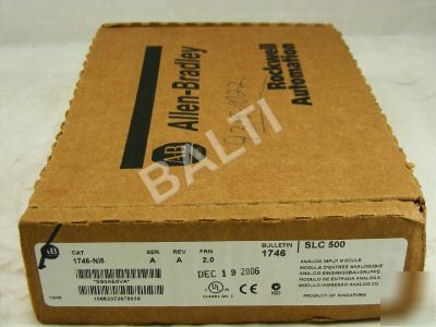 New * sealed* allen bradley ab 1746-NI8 /a 1746NI8