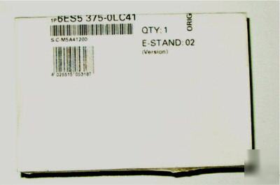 New siemens 6ES5 375-0LC41 6ES5375-0LC41 eeprom