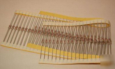 Resistors 20 values - $0.02 - 2 cent resistors 1% & 5%