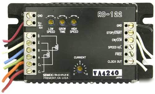 Semix rorze rd-122 RD122 motor driver 2 phage 18-40VDC