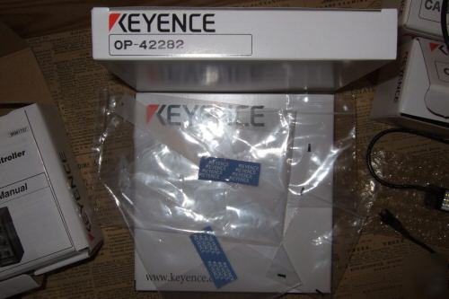 2 keyence bar leds lamps, illumination controller, more