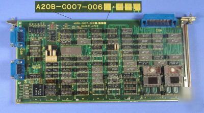 Fanuc A20B-0007-0060 pcb dc servo control