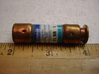 Flnr-6 6 amp dual element slo-blo fuse (qty 2 ea)