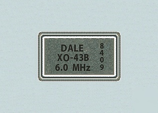 Lot 10 dip sized crystal oscillator modules 6.000 mhz