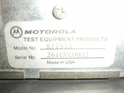 Motorola code synthesizer ii R1151A - works 