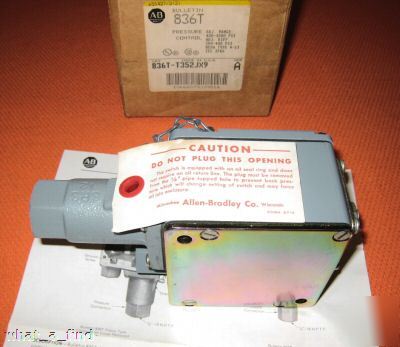 New allen bradley 836T-T352JX9 pressure control switch 