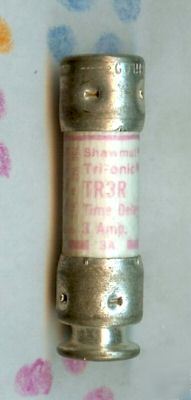 New gould shawmut TR3R fuse RK5 3 amp tr-3-r