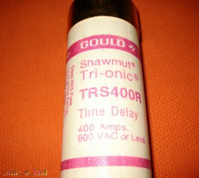 New gould shawmut TRS400R fuse trs-400-r 400 a 600 v 