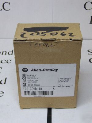 New in box 100-C09DJ10 allen bradley