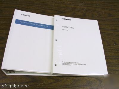 Siemens simatic TI405 user manual