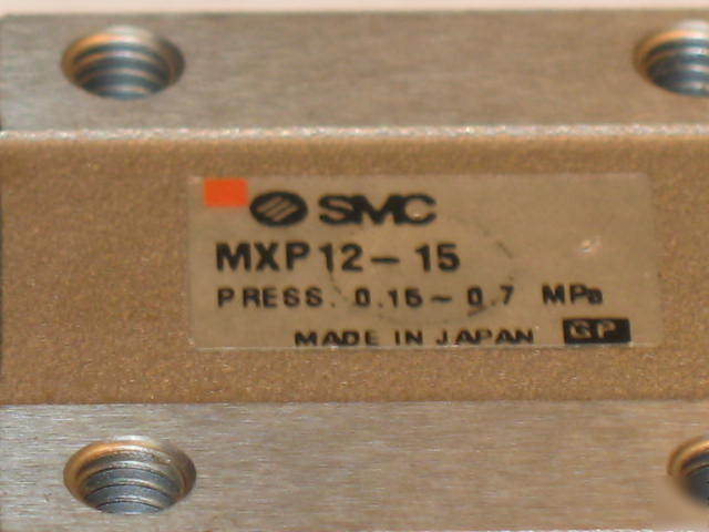 Smc pneumatic linear guided table slide MXP12-15