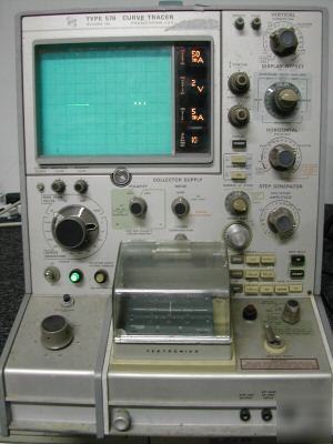 Tektronix 576 curve tracer with A1007