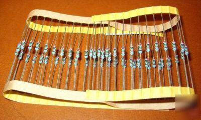 1% resistors lot of 20 - 20 values available w/bonus 