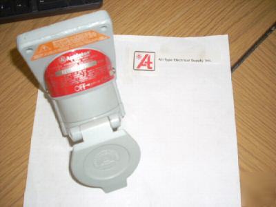 Appleton efsr-20232 plug/receptacle combination