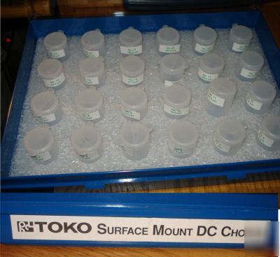 Assortment of 24 toko dc chokes