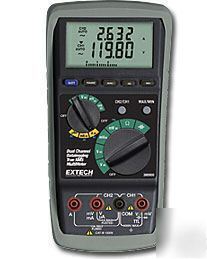 Extech 380900 dual channel, datalogging, rms multimeter