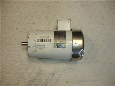 Leeson washguard 1.5HP 3PH 1740RPM electric motor 145TC