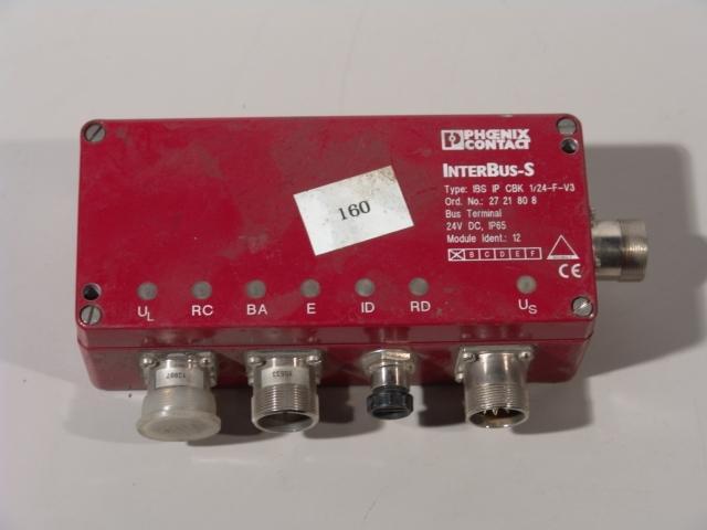 Phoenix contact interbus-s terminal module ibs ip cbk