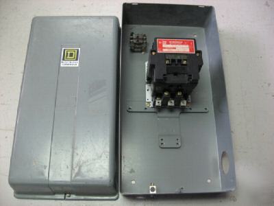 Square d 8903 SQG2 enclosed lighting contactor 100 amp