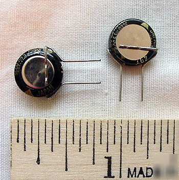 Memory back-up capacitors ~ .022 farad ~ 5.5V (6)