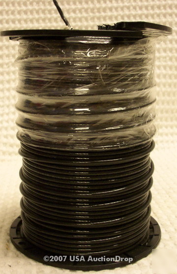 New 500' spool of black thhn wire