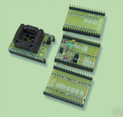 Plcc 32 to dip 32, 28 socket adapter (3IN1) eprom fwh