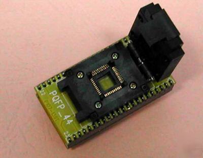 444044 - QFP44 programmer adaptor, 44 to 44/40PIN dip