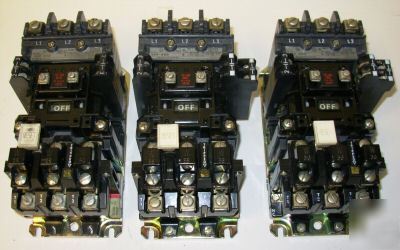 Allen bradley motor starters & olr 509-bod size 1 lot