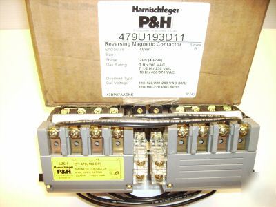 P&h harnischfeger reversing contactor size-1 479U193D11