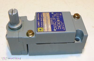 Square d 9007 type C62B2 limit switch