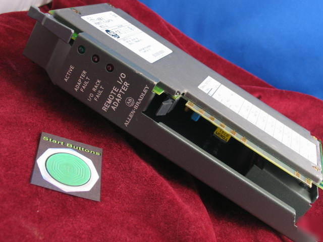 1771-asb /e allen bradley plc remote i/o adaptor module