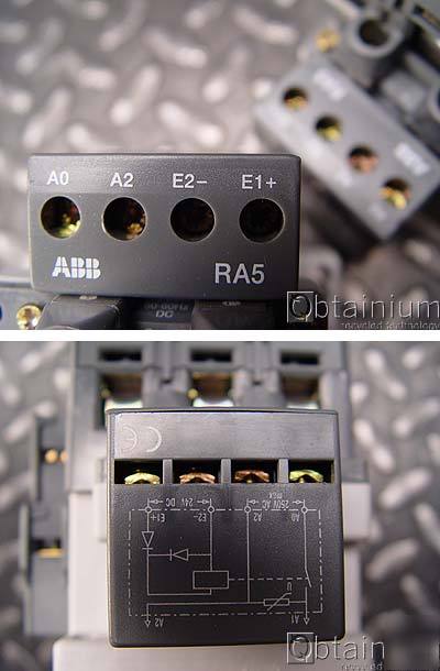2 - abb AF75-30 contactor 3P