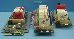 3 opto 22 G4PBH terminal boards w/ modules & interface