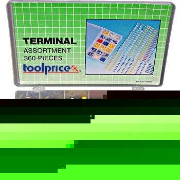 360 pc solderless terminal wire connector electrical