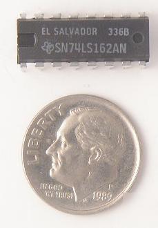 74LS162 sync 4-bit decade counter 16 pin 25 pc.