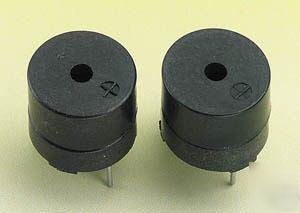 2 off subminiature buzzer 12V 10-14V dc sounder buzzer 