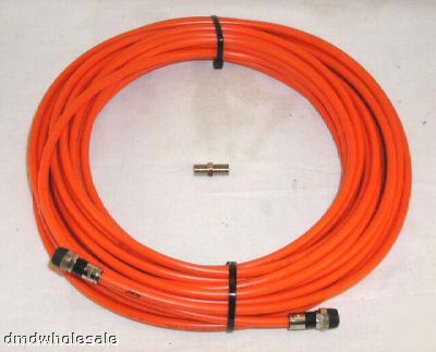 50' RG6 triple shield flooded coax catv sat hdtv cable