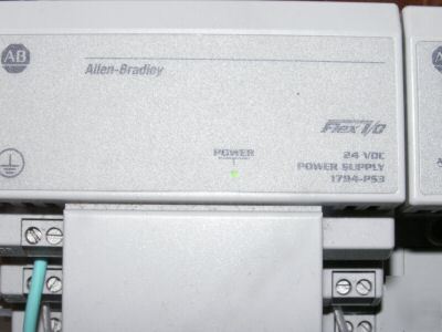 Allen bradley slc 5/03 with rack and scanner card +more