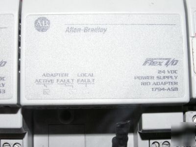 Allen bradley slc 5/03 with rack and scanner card +more
