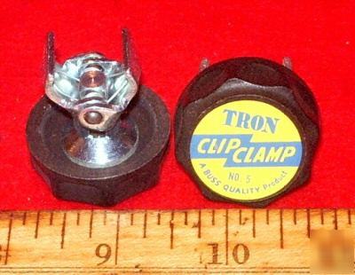 Bussmann tron (no.5) 250 volt, 40-100 a fuse clip clamp