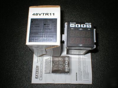 Extech 48VTR 1/16 din temperature and process 