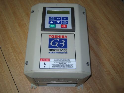 Like new toshvert-130 transistor inverter 3PH 